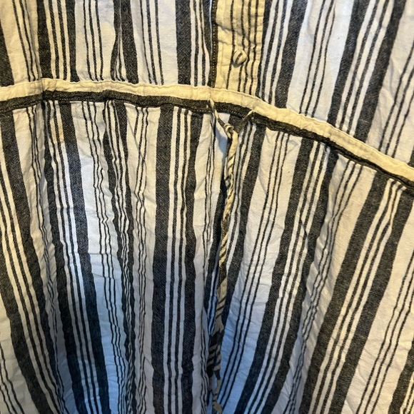 COPY - Time and Tru Striped Dress - Chambray and White XXXL 3X - Picture 3 of 5